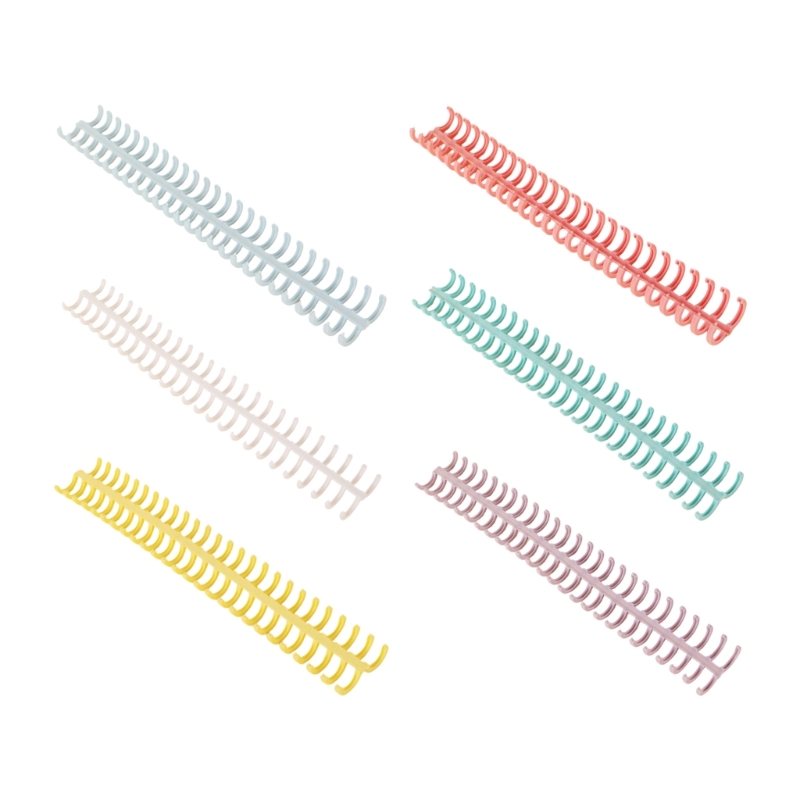 Binding Comb Plastic - พลาสติกผูกแหวนหวี 30 รู 12 มม.กระดูกสันหลังชุด,20 แพ็คหลวมผูกเติมสำหรับเอกสารองค์กร