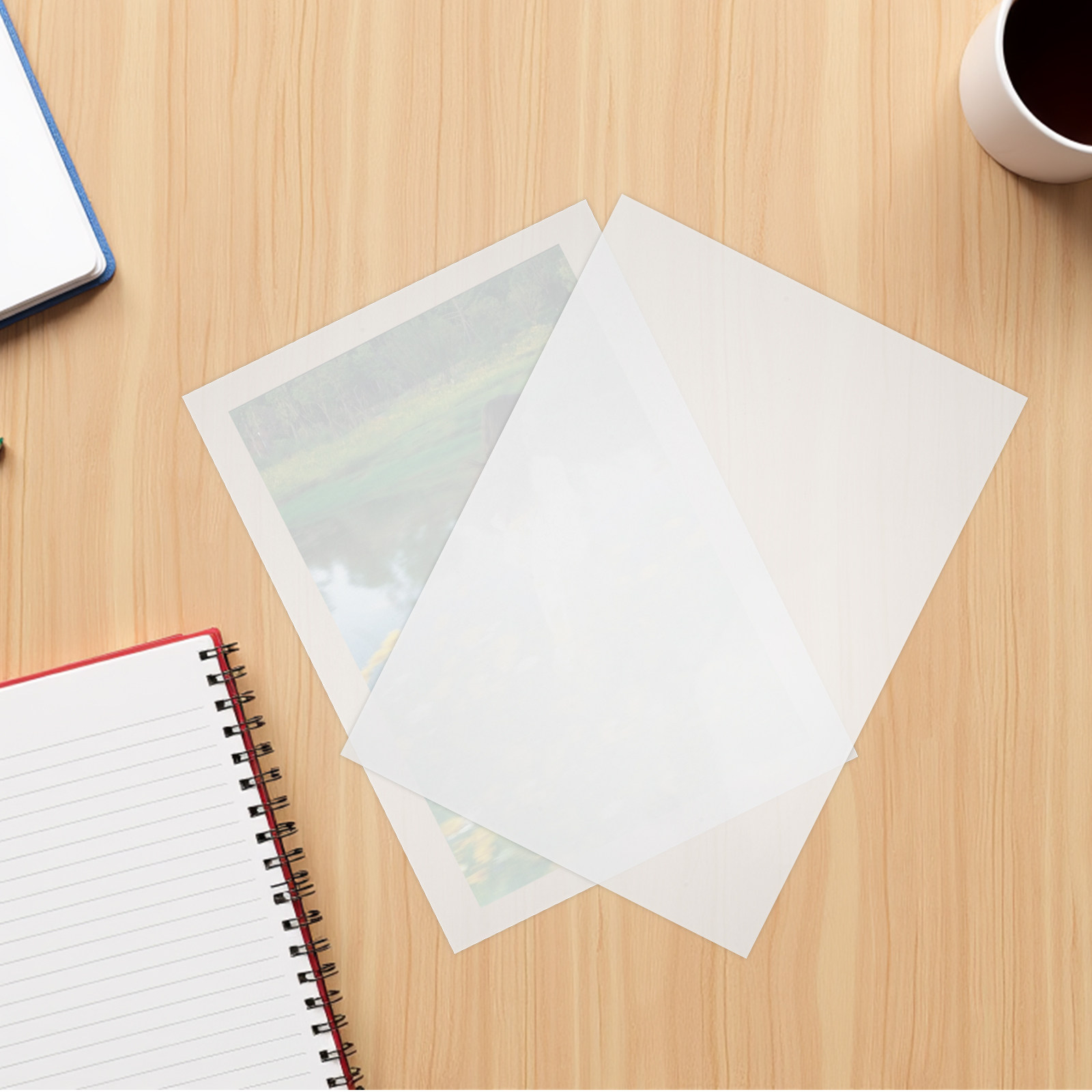 Document Laminator Pouch - ซองเคลือบบัตร A4 100 แผ่น ฟิล์มเคลือบคุณภาพพรีเมียมสำหรับใบรับรอง บัตรประจำตัว