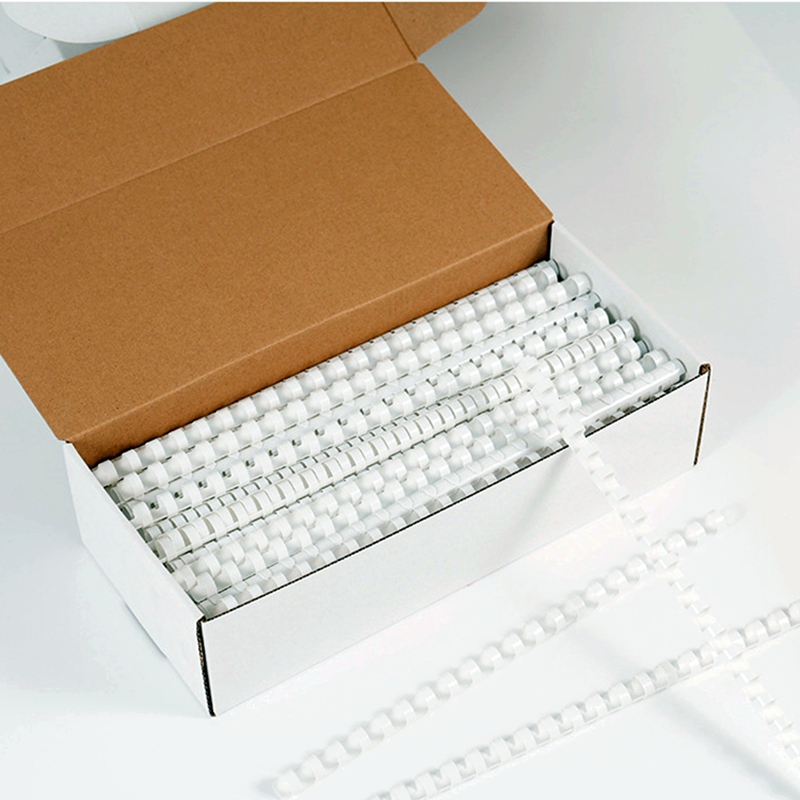 Binding Comb Plastic - 50/100 ชิ้น กล่องเต็ม ReadStar แผ่นพลาสติก PVC