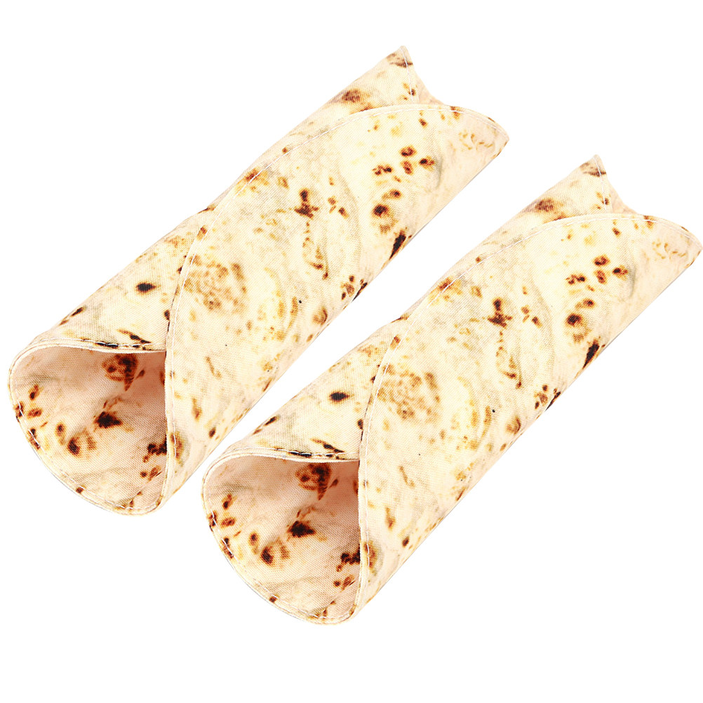 Pen Pouch Roll - กระเป๋าใส่ดินสอแบบม้วนลายตอร์ติญา 2 ชิ้น กระเป๋าใส่ดินสอแบบพกพา ความจุขนาดใหญ่ กระเป๋าใส่ปากกา