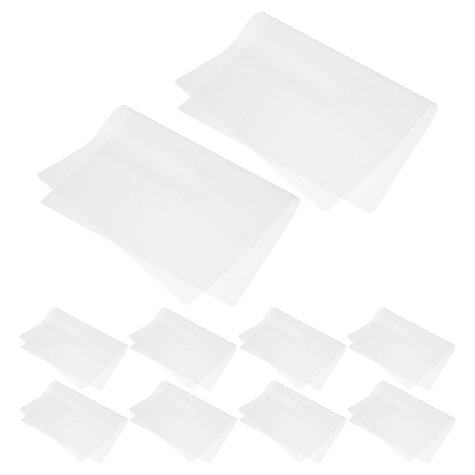 Document Laminator Pouch - แผ่นพลาสติกเคลือบเอกสาร 100 แผ่น ขนาด A4 ใส