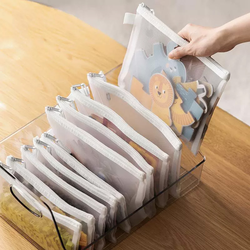 ตาข่ายซิปแฟ้มกระเป๋ากันน้ําควา - Portfolio Folder Zip บทวิจารณ์และราคา