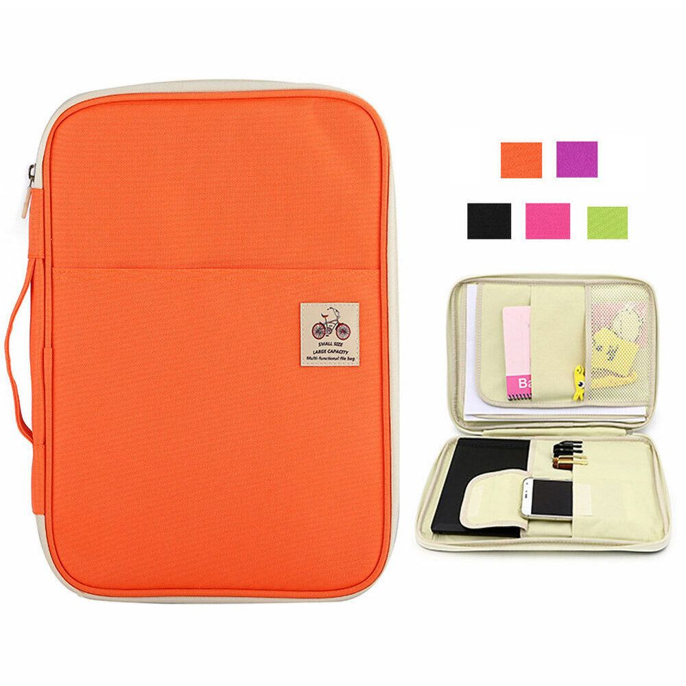 กระเป๋าเอกสารแบบรูดซิปผลงาน A4 - Portfolio Folder Zip บทวิจารณ์และราคา