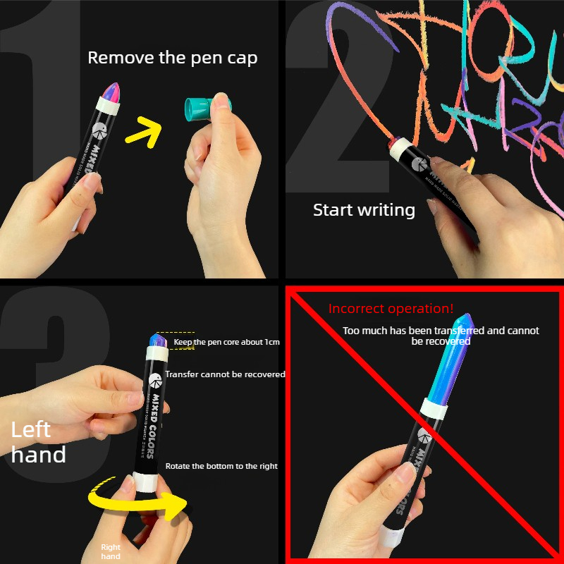 ปากกามาร์กเกอร์กันน้ำชนิดน้ำมั - Whiteboard Marker Set บทวิจารณ์และราคา