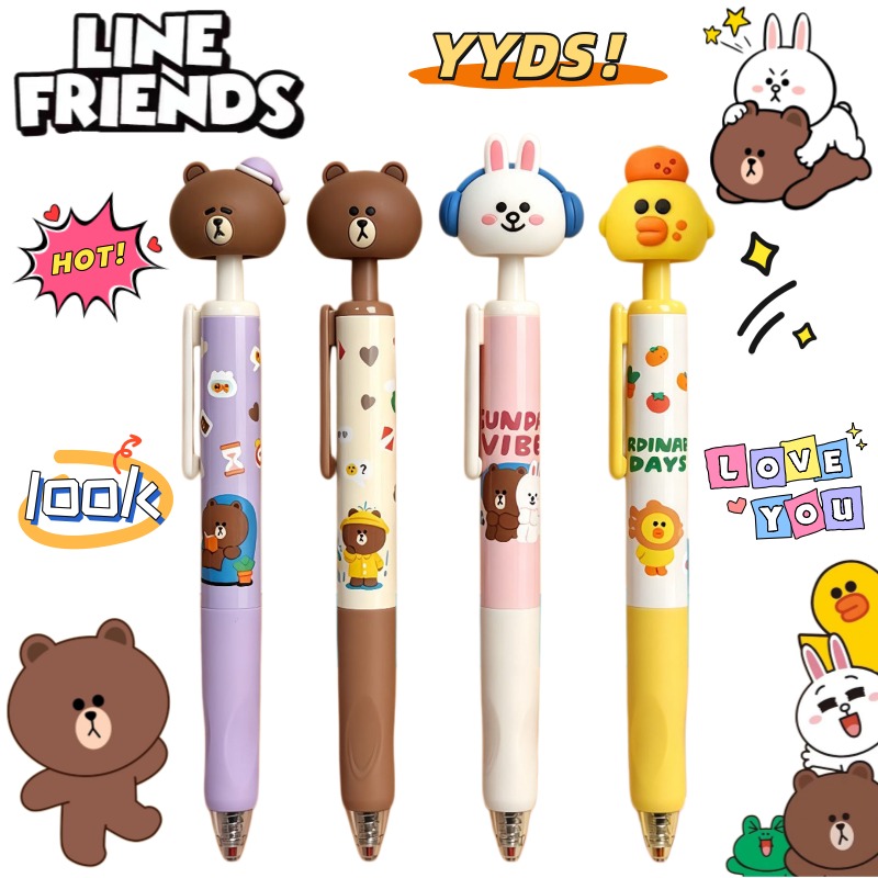 ปากกาเจลลายการ์ตูน LINE FRIEND - Stationery Warehouse บทวิจารณ์และราคา