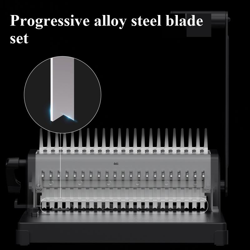 เครื่องเข้าเล่มแบบหวีพลาสติกสำ - Binding Comb Plastic บทวิจารณ์และราคา