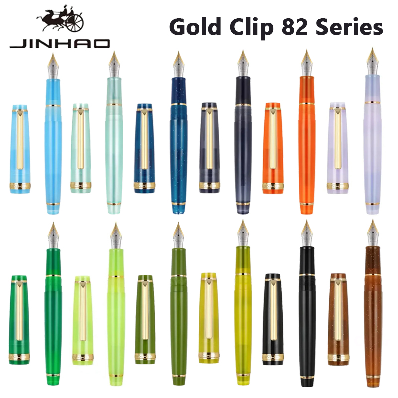 Jinhao 82 Fountain ปากกาคลิปสี - Stationery Supply Business บทวิจารณ์และราคา