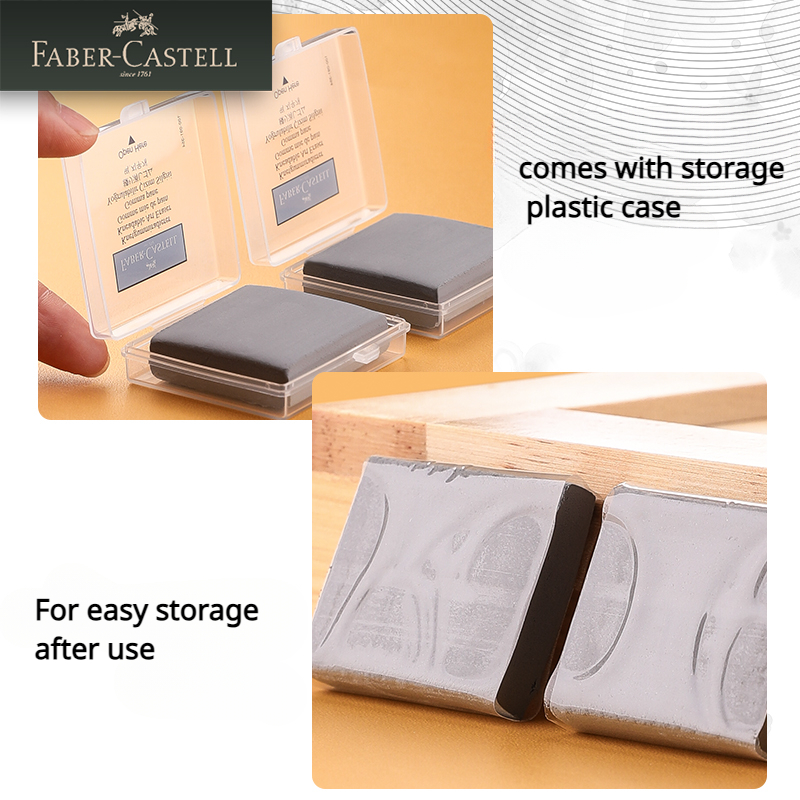1 PC Faber-Castell Drawing Art - Rubber Eraser Kneaded บทวิจารณ์และราคา