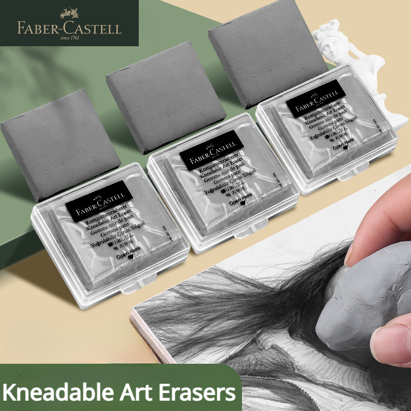 ยางลบแบบนวด Faber-Castell สำหร - Rubber Eraser Kneaded บทวิจารณ์และราคา