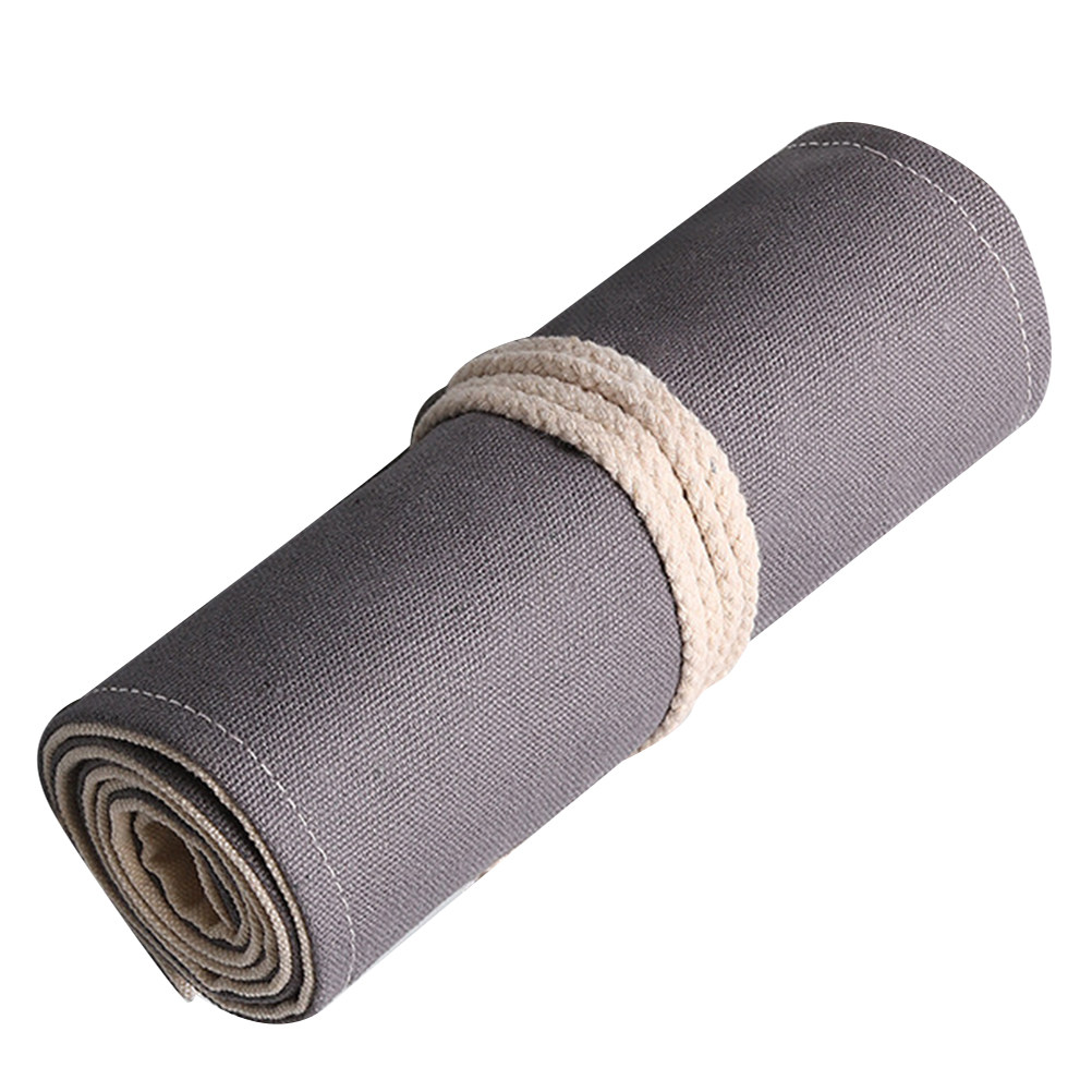 กระเป๋าผ้าแคนวาสสำหรับเก็บดินส - Pen Pouch Roll บทวิจารณ์และราคา