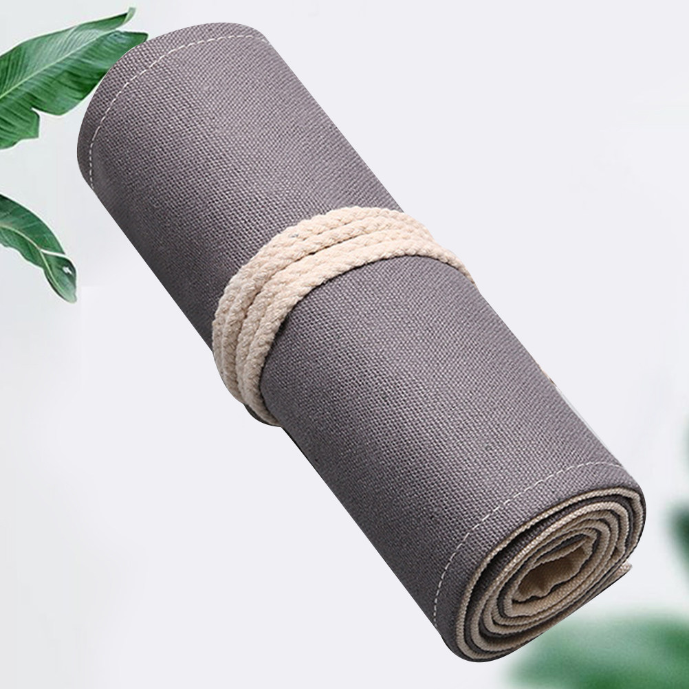 กระเป๋าผ้าแคนวาสสำหรับเก็บดินส - Pen Pouch Roll บทวิจารณ์และราคา