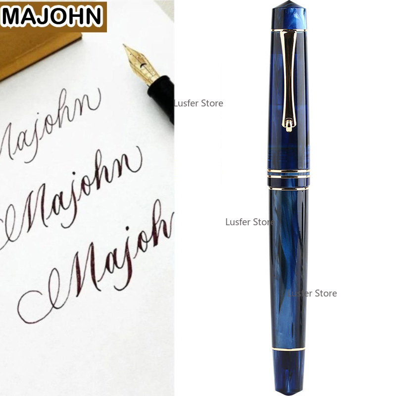ปากกาหมึกซึมเรซิ่น Majohn M800 - Stationery Supplies Business บทวิจารณ์และราคา