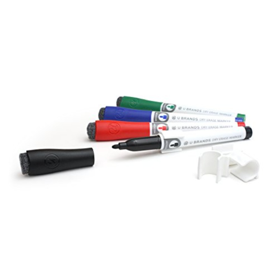 ปากกาไวท์บอร์ดหัวเล็กพร้อมยางล - Whiteboard Marker Set บทวิจารณ์และราคา
